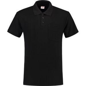 Tricorp Poloshirt borstzak - Casual - 201011 - Zwart