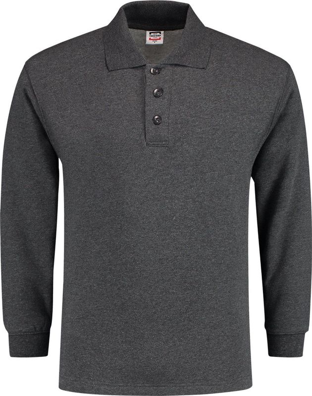 Tricorp - PS280 - Polosweater - Zwart - 280 g/m² American Fleece