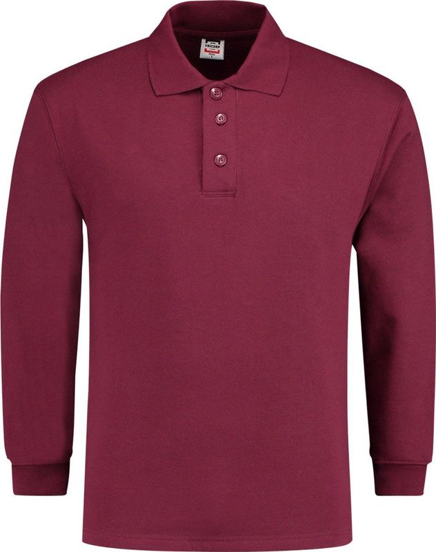 Tricorp polosweater - Casual - 301004 - wijnrood
