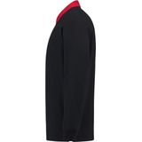 Tricorp Polosweater contrast - Casual - 301006 - Navy-Rood