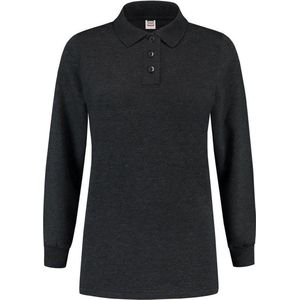 Tricorp Dames polosweater - Casual - 301007 - Antracietgrijs