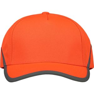 Tricorp Cap reflectie - Workwear - 653002 - Fluor Oranje