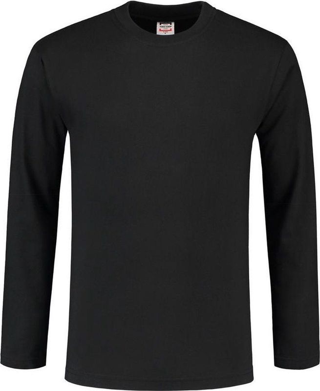 Tricorp t-shirt lange mouw - Casual - 101006 - zwart