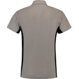 Tricorp Poloshirt Bicolor Borstzak 202002 Zwart Grijs