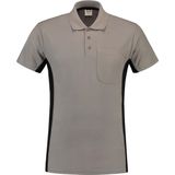 Tricorp poloshirt bi-color - 202002 - koningsblauw-navy