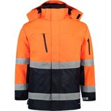 Tricorp - Parka EN471 - Fluor Oranje/Navy - Workwear - 403004