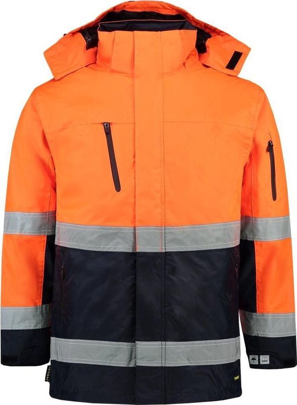 Tricorp - Parka EN471 - Fluor Oranje/Navy - Workwear - 403004