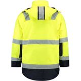 Tricorp - Parka EN471 - Fluor Geel/Navy - Werkjas - Bicolor - 403004