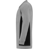 Tricorp Polosweater Bi-Color - Workwear - 302001 - Grijs-Zwart