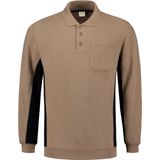 Tricorp 302001 Polosweater Khaki-Zwart maat 3XL