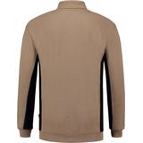 Tricorp 302001 Polosweater Khaki-Zwart maat 3XL