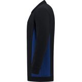 Tricorp polosweater Bi-Color - Workwear - 302001 - navy-koningsblauw