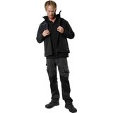 Tricorp - TSJ2000/402006 Softshell - Zwart - Stretchmateriaal - Waterafstotend