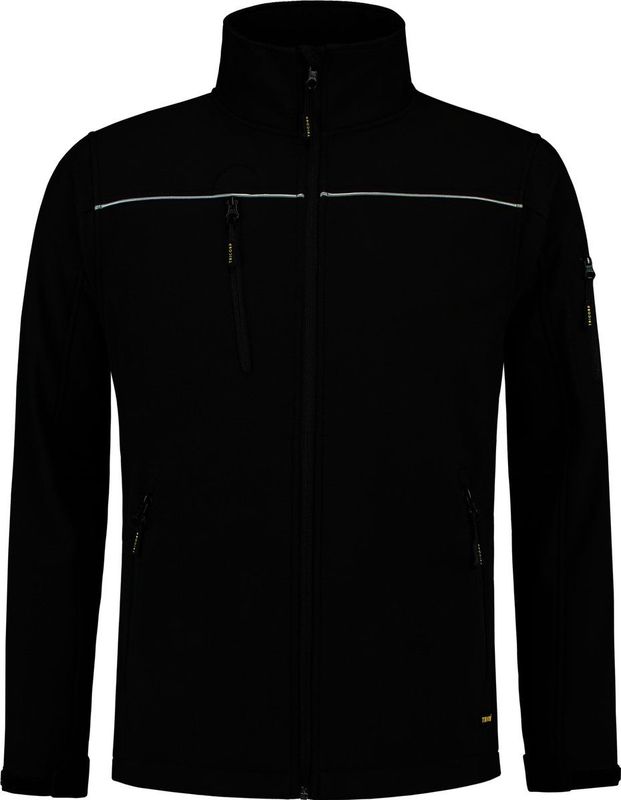 Tricorp - TSJ2000/402006 Softshell - Zwart - Stretchmateriaal - Waterafstotend
