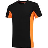 Tricorp bi-color t-shirt - Workwear - 102002 - zwart-oranje