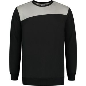 Tricorp Sweater Bicolor Naden 302013 Zwart / Grijs