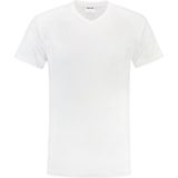 Tricorp T-shirt V-hals - Casual - 101007 - Wit