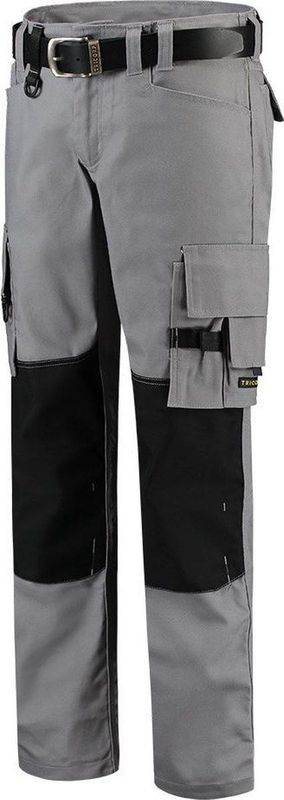 Tricorp Werkbroek Canvas Cordura 502009 Grijs / Zwart