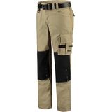 Tricorp - Werkbroek - Canvas - Cordura - Khaki / Zwart