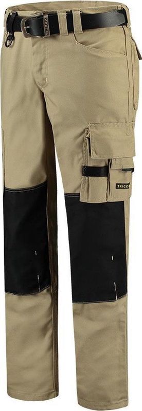 Tricorp - Werkbroek - Canvas - Cordura - Khaki / Zwart