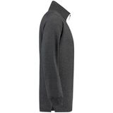 Tricorp Sweater ritskraag - Casual - 301010 - Antracietgrijs