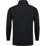Tricorp Sweater ritskraag - Casual - 301010 - Zwart