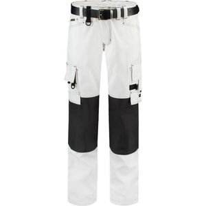 Tricorp Worker canvas met Cordura - Workwear - 502009 - Wit Donkergrijs