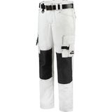 Tricorp Worker canvas met Cordura - Workwear - 502009 - Wit Donkergrijs