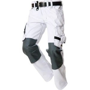 Tricorp Worker canvas met Cordura - Workwear - 502009 - Wit Donkergrijs