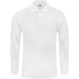Tricorp Poloshirt lange mouw - Casual - 201009 - Wit