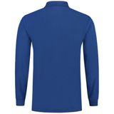 Tricorp Poloshirt lange mouw - Casual - 201009 - Royalblauw