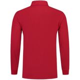 Tricorp Poloshirt lange mouw - Casual - 201009 - Rood