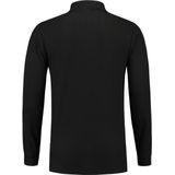 Tricorp Poloshirt lange mouw - Casual - 201009 - Zwart