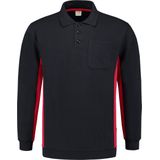 Tricorp Polosweater Bi-Color - Workwear - 302001 - Navy-Rood