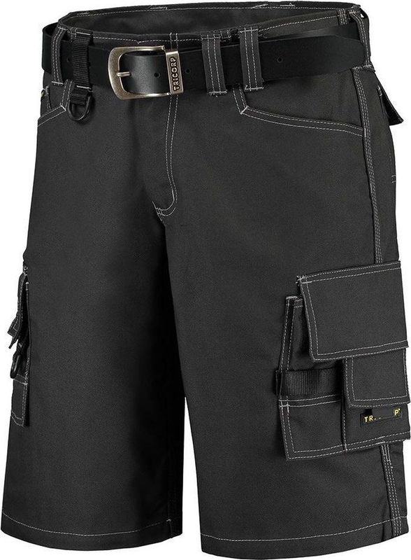 Tricorp Worker Canvas kort - Workwear - 502006 - Donkergrijs