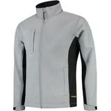 Tricorp Soft Shell Jack Bi-Color - Workwear - 402002 - Zwart-Rood - maat XL