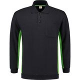 Tricorp Polosweater Bi-Color - Workwear - 302001 - Navy-Limoengroen
