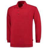 Tricorp Polosweater boord - Casual - 301005 - Rood