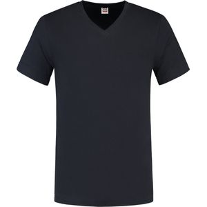 Tricorp 101005 T-Shirt V Hals Fitted - Marineblauw