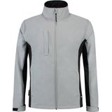 Tricorp - Soft Shell Jack - Grijs-Zwart - Workwear - 402002