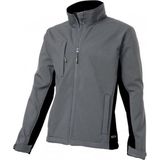 Tricorp - Softshell Bicolor - Jack - Zwart - Waterafstotend - Ademend