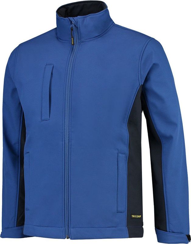 Tricorp - Softshell Bicolor - Jack - Zwart - Waterafstotend - Ademend