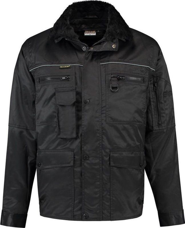 Tricorp Pilotjack industrie - Workwear - 402005 - zwart
