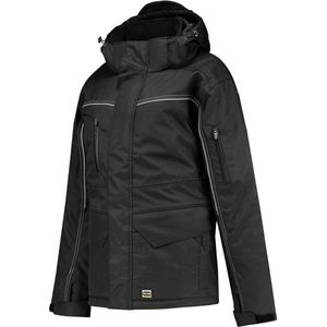Tricorp - 402007 - Midi Parka - Zwart - Canvas