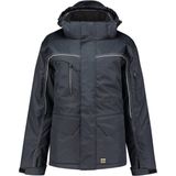 Tricorp - 402007 - Midi Parka - Marineblauw - Canvas - Gewatteerd - Wind- en Waterdicht