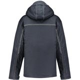 Tricorp - 402007 - Midi Parka - Marineblauw - Canvas - Gewatteerd - Wind- en Waterdicht