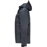 Tricorp - 402007 - Midi Parka - Marineblauw - Canvas - Gewatteerd - Wind- en Waterdicht