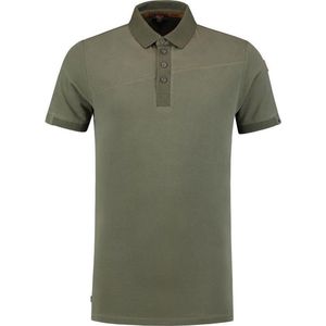 Tricorp - Poloshirt Premium Naden - Army - Katoen/Elastaan - Slim Fit