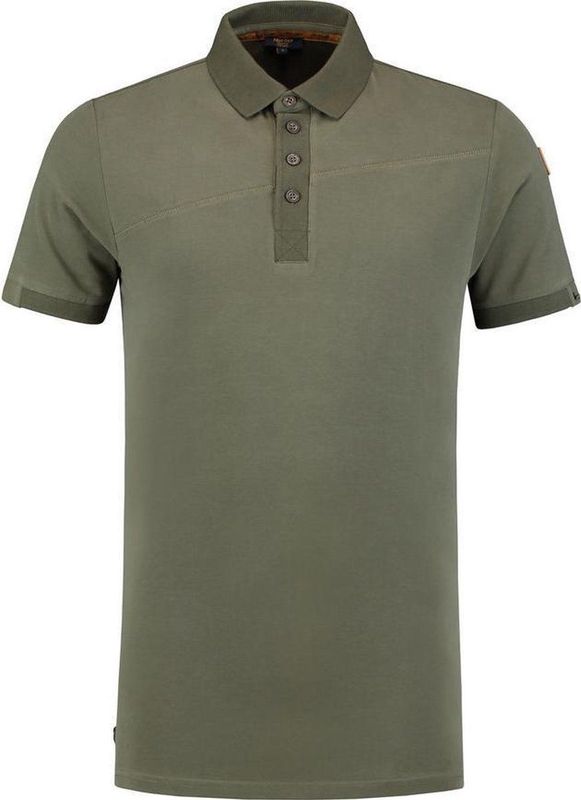 Tricorp - Poloshirt Premium Naden - Army - Katoen/Elastaan - Slim Fit
