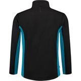 Tricorp 402002 Softshell Zwart Turquoise maat 5XL